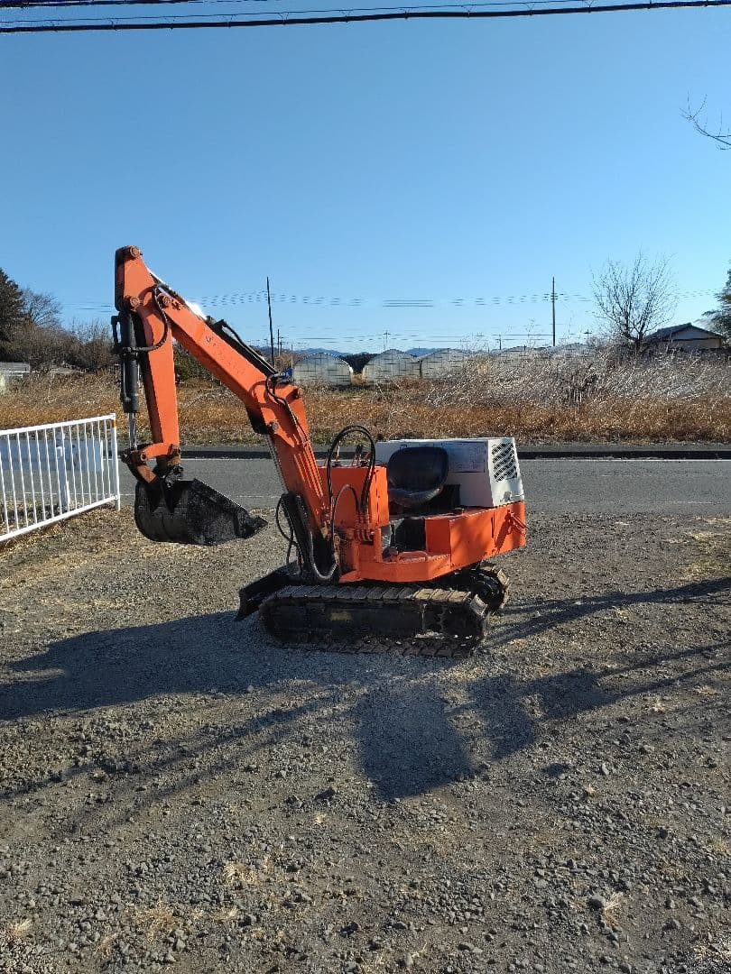 ★実動良好★格安★クボタ　ミニユンボ、バッグホーKH-5H★1t，クラス　手元