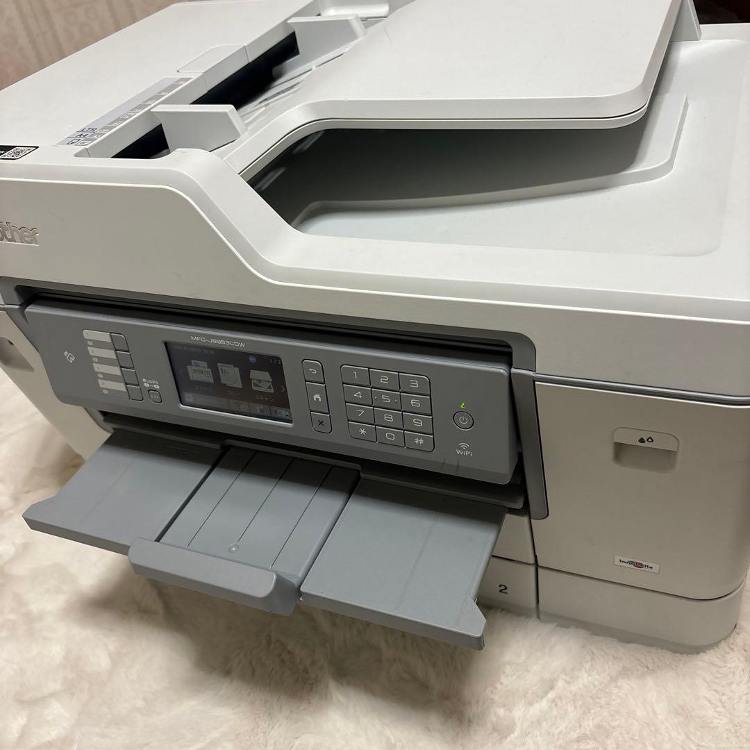 【美品】ブラザー複合機 A3 インクジェットプリンター MFC-J6983CDW