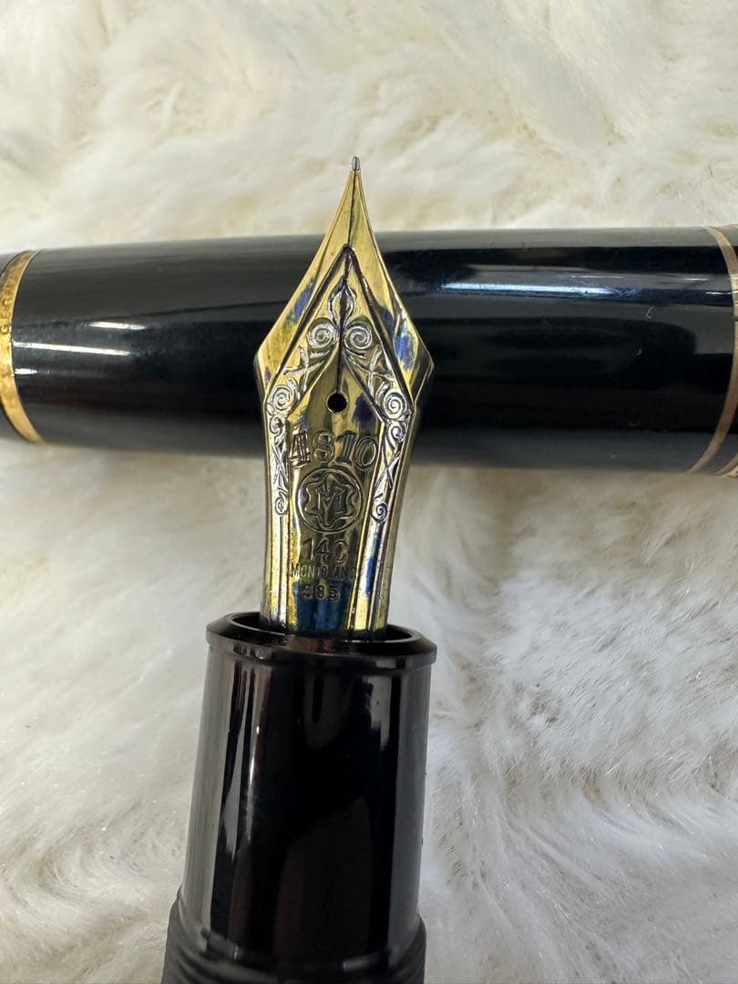美品　モンブラン　万年筆　14k/585