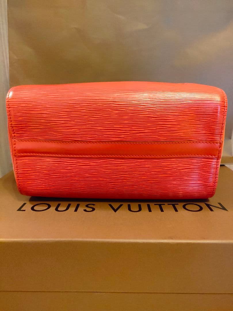 [美品]ルイヴィトン　エピ　スピーディー25　レッド