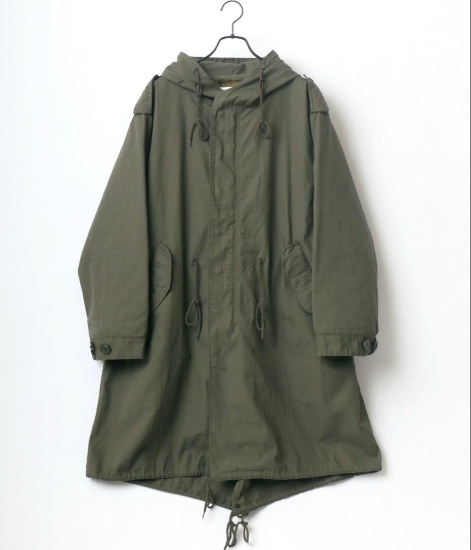 【美品】Houston モッズコート グリーン　米軍 M-51 パーカー