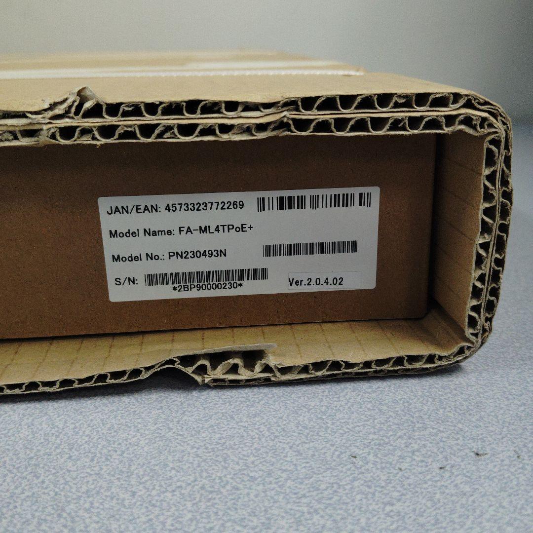 新品未使用　給電ハブFA-ML4TPoE+とFA-ML8TPoE+