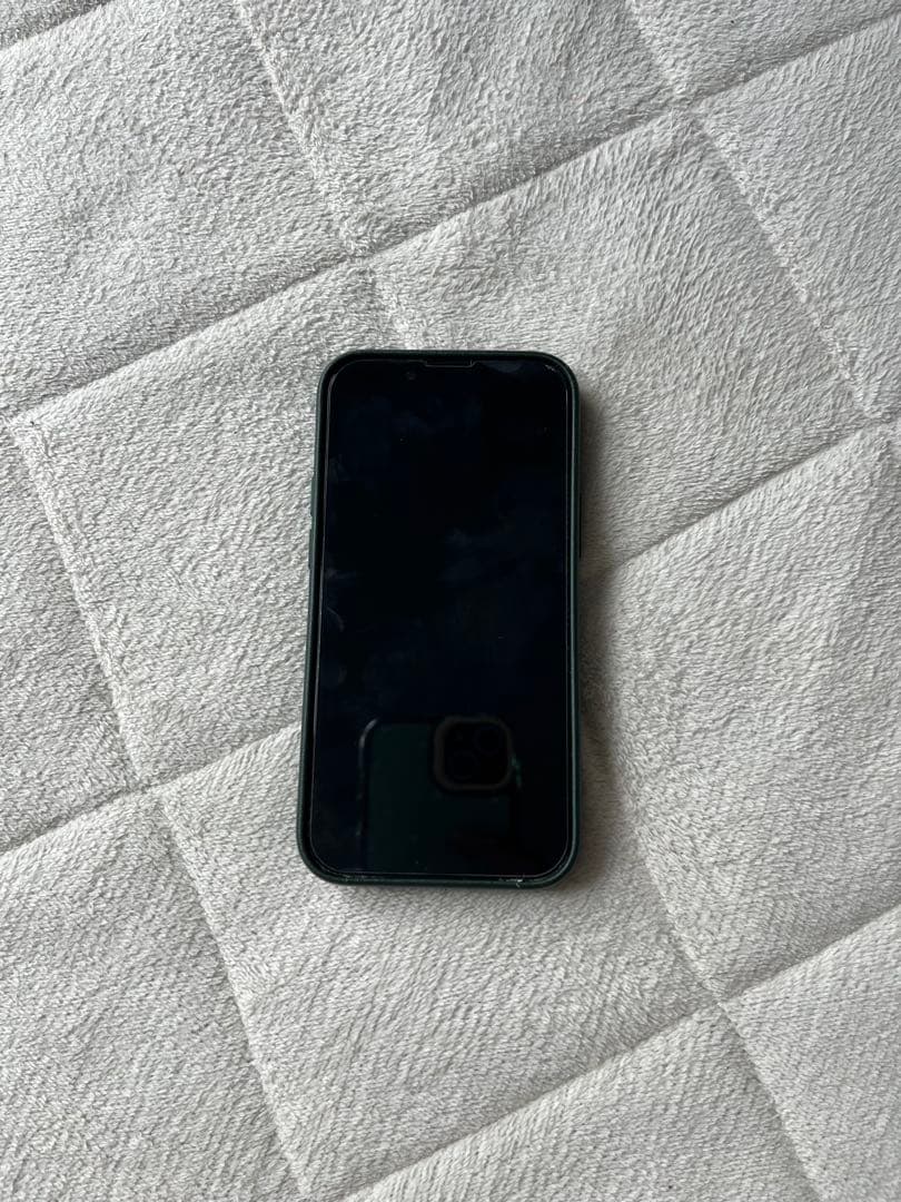 R*e様 iPhone 13ミニ　グリーン　ケース付き