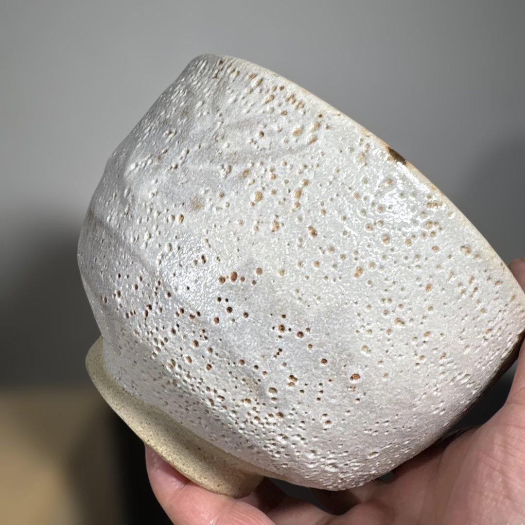 真作　人間国宝　藤原啓作　藤原雄鑑　志野茶碗　希少作品