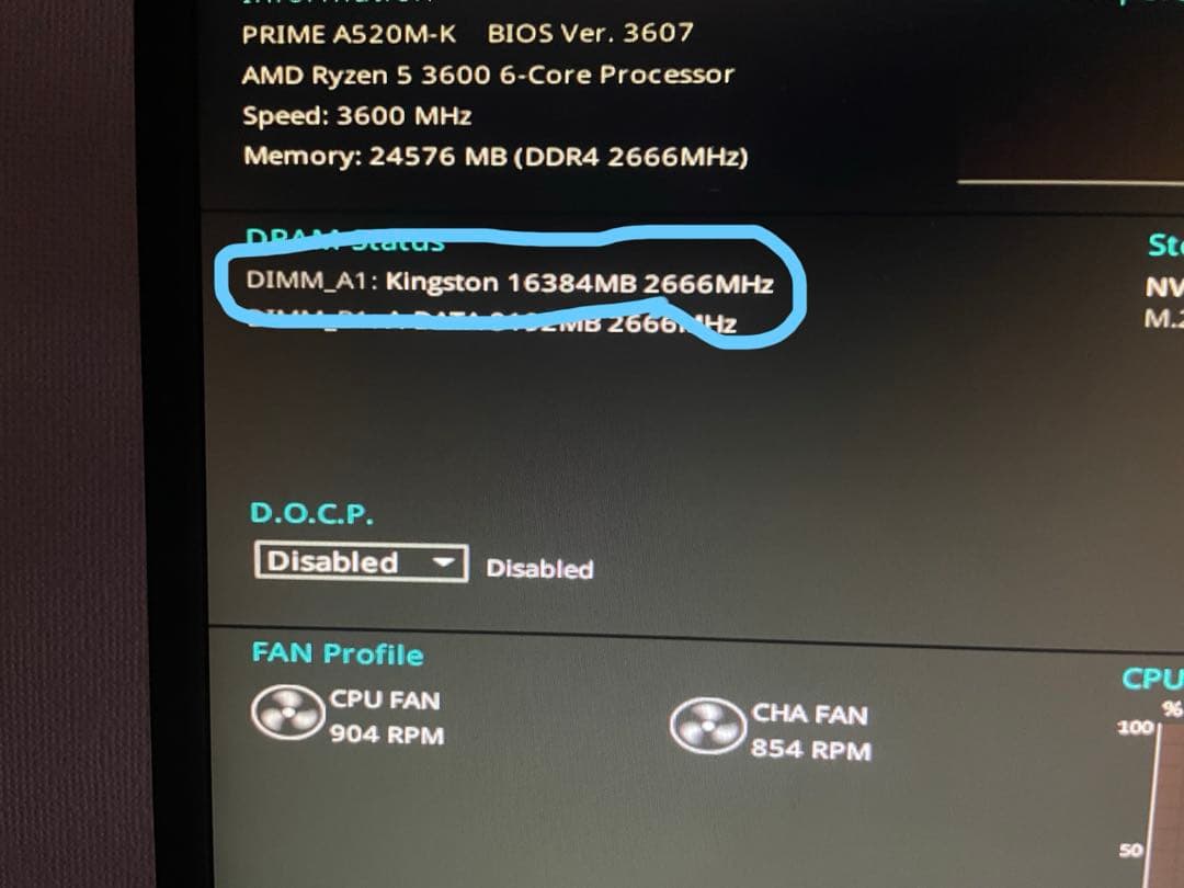 Y*o様 DDR4メモリー 16GBx1枚 2666Mhz HyperX Fur
