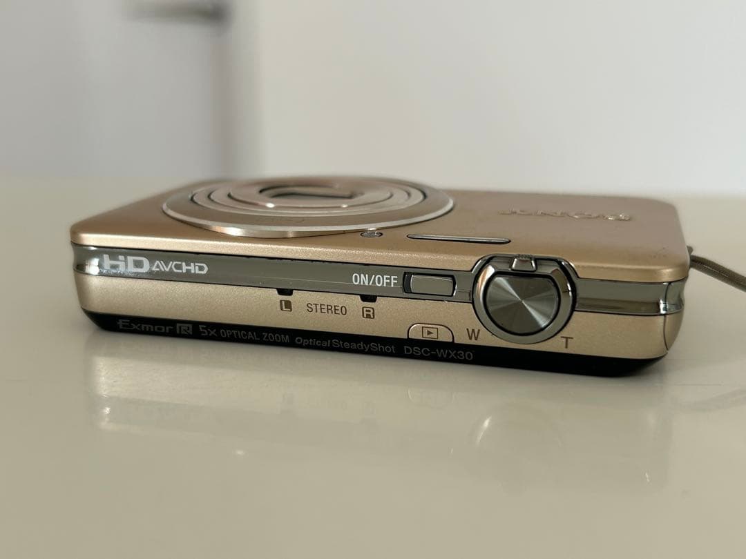 SONY Cyber-shot DSC-WX30 ゴールド 16.2MP