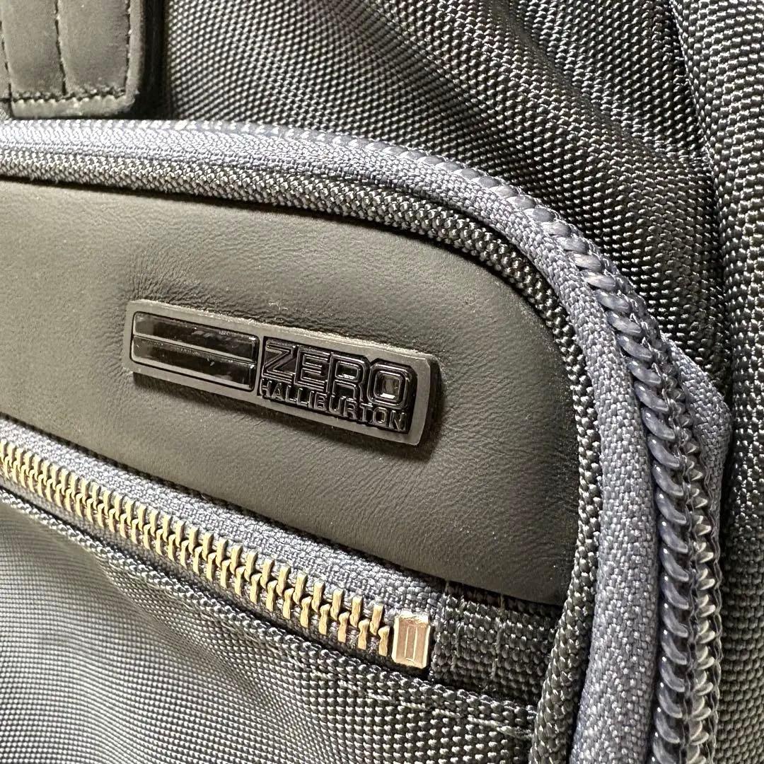 ✨一度使用✨ZERO HALLIBURTON ビジネスバッグ グレイッシュブルー