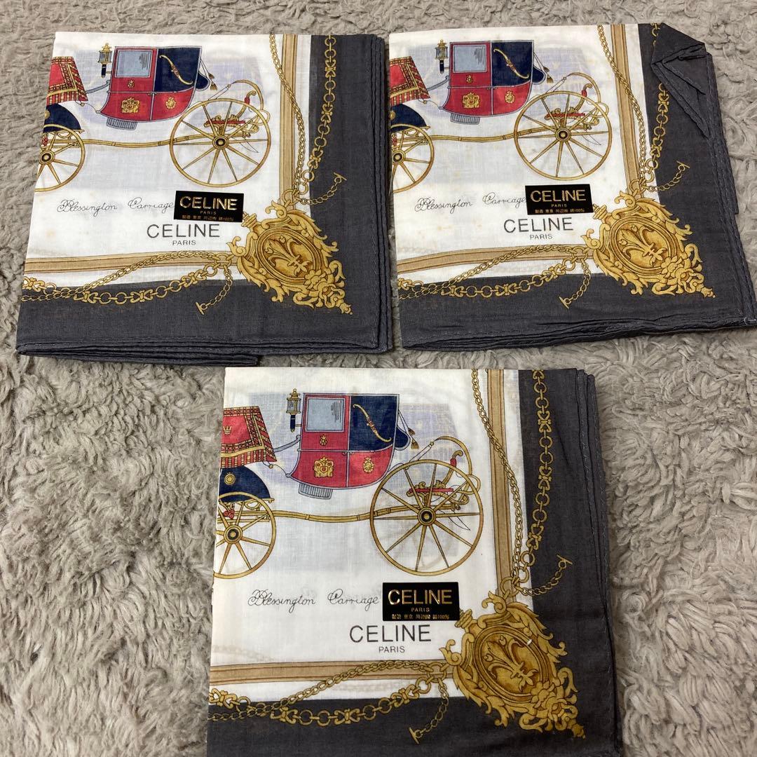 セリーヌ　ハンカチ　まとめ売り　11枚