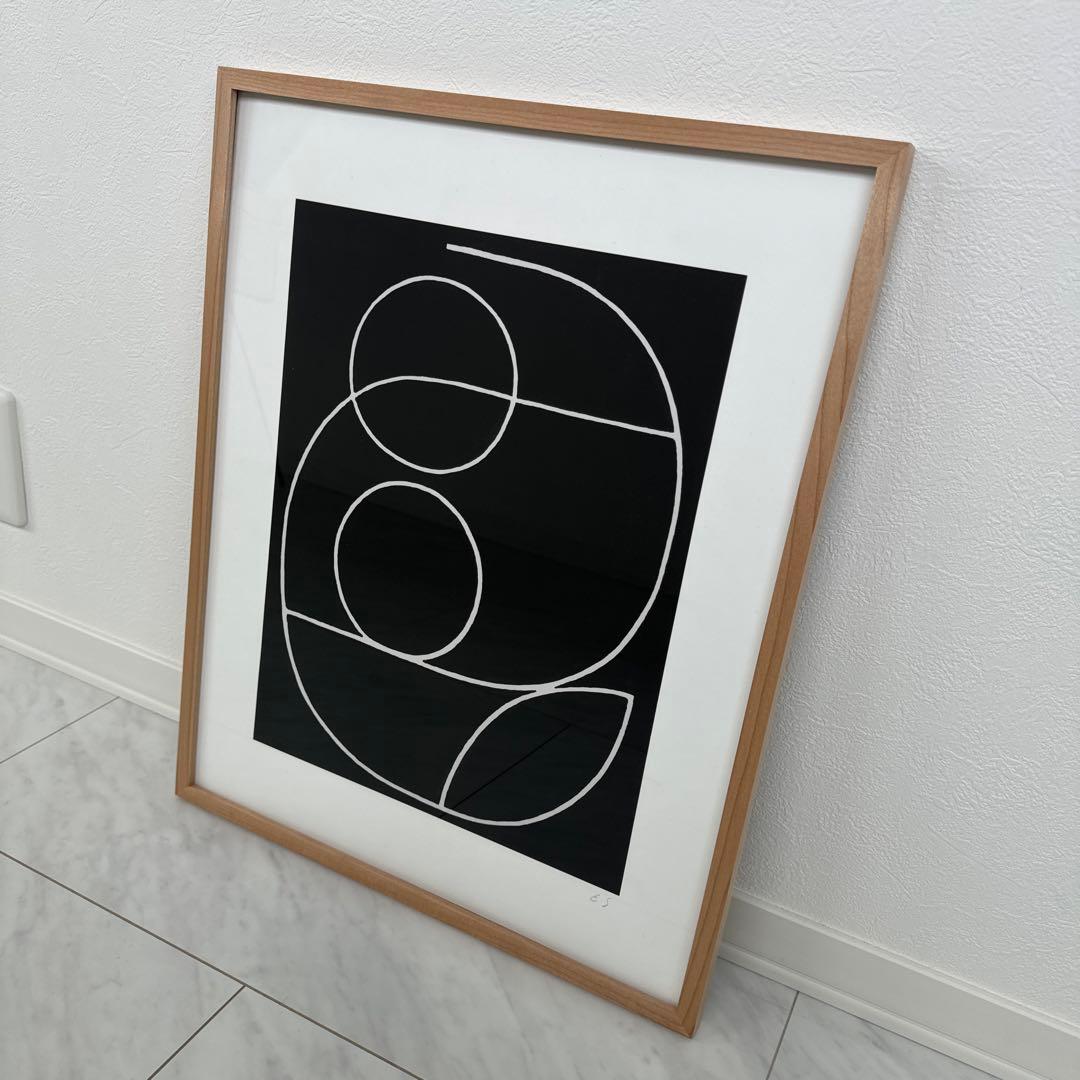 アートポスター 額入り 北欧 デザイナー インテリア 額装