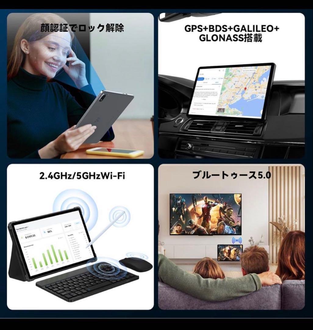 未開封Alphawolf LPad2 Android15 タブレット 10インチ