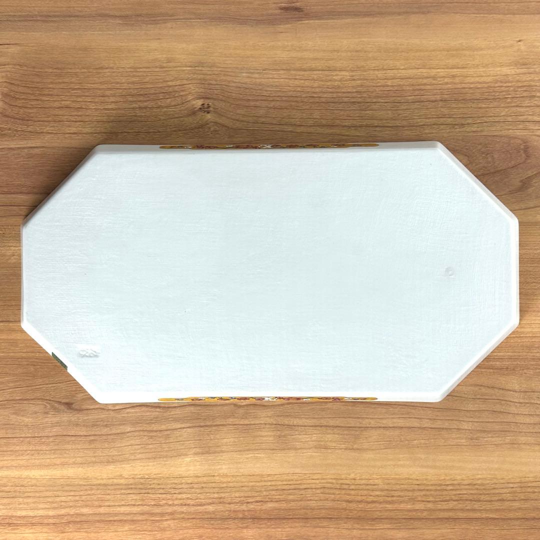 九谷焼　新品　12号盛皿　吉田屋　伊野正峰