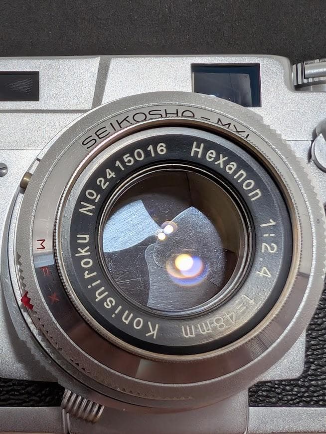 【完動・美品】 KONICA Ⅲ 48mm F/2.4 レンジファインダーカメラ