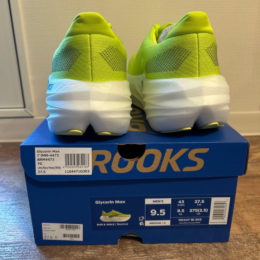 ブルックス グリセリンマックス 27.5cm