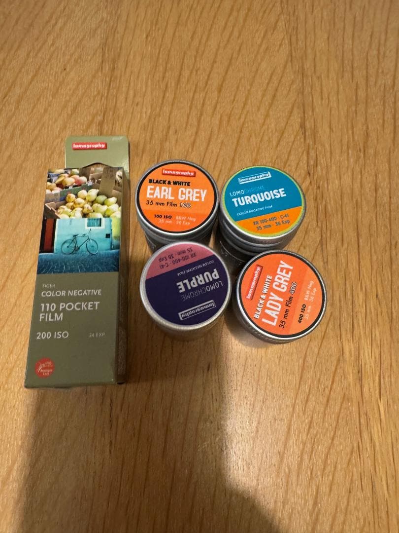 Lomography 110 Camera Golden フィルムセット