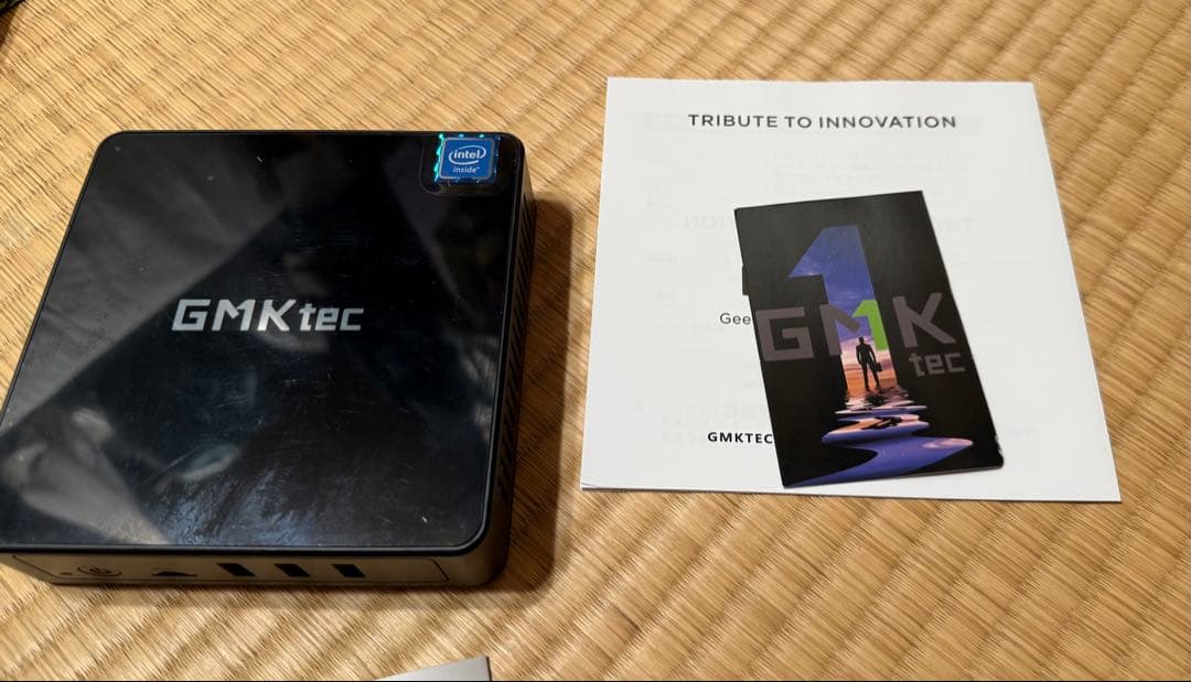 GMKtec NUCBOX 3 ファンレス ミニPC win11 末尾938