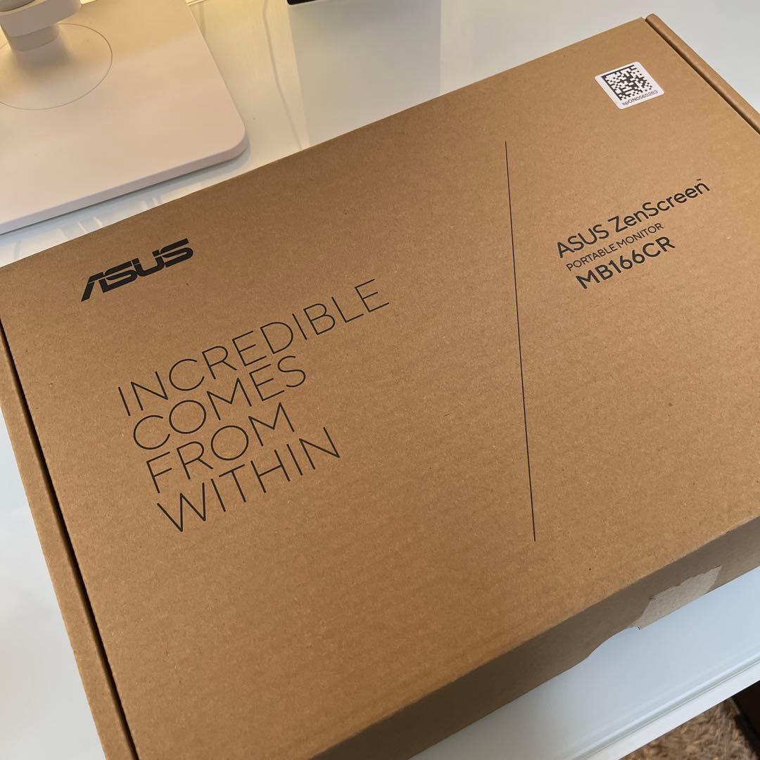【ほぼ未使用】ASUS ZenScreen MB166CR