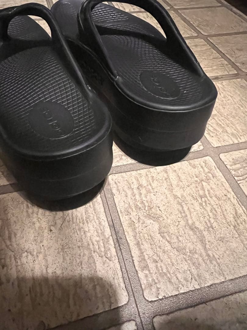 OOFOS ウーフォス　厚底リカバリーサンダル　38 24cm