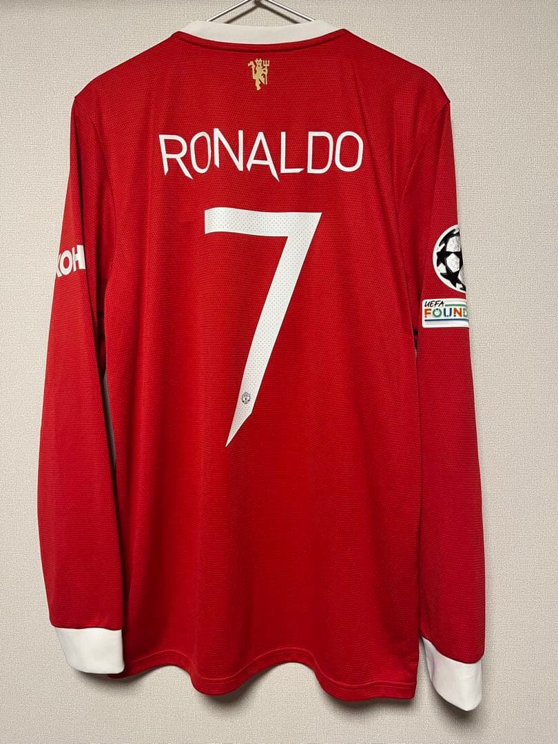 正規品 21/22 マンチェスター・ユナイテッド　ロナウド　長袖　ユニフォーム