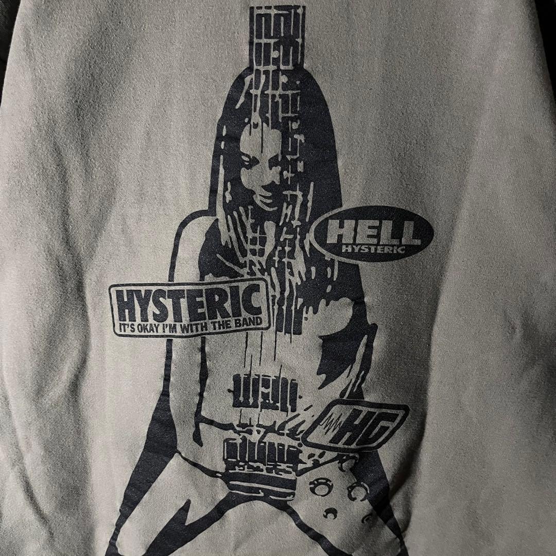 【最終値下け】　HYSTERICGLAMOUR ギターガール スウェット　XL