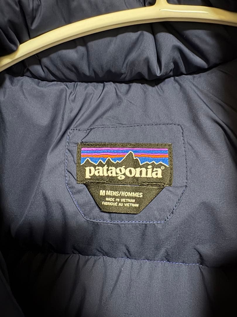 patagonia ダウンジャケット M ネイビー