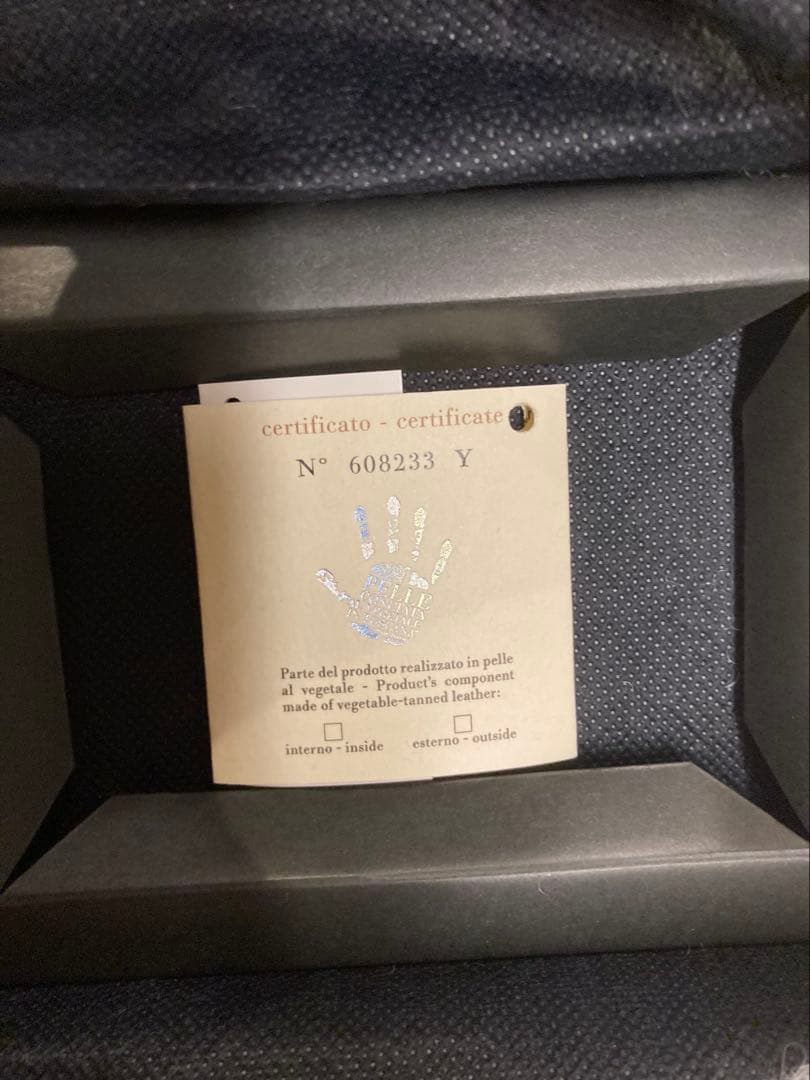 AERO CONCEPT. エアロコンセプト　ネイビー レザー 名刺入れ 箱付き