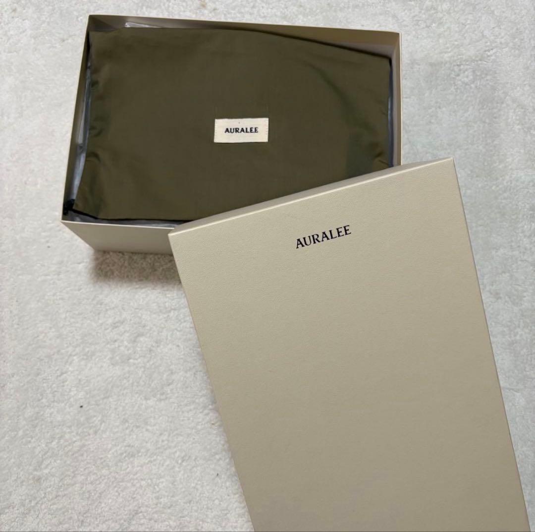 【新品未使用】AURALEE☆革靴☆27㎝☆黒