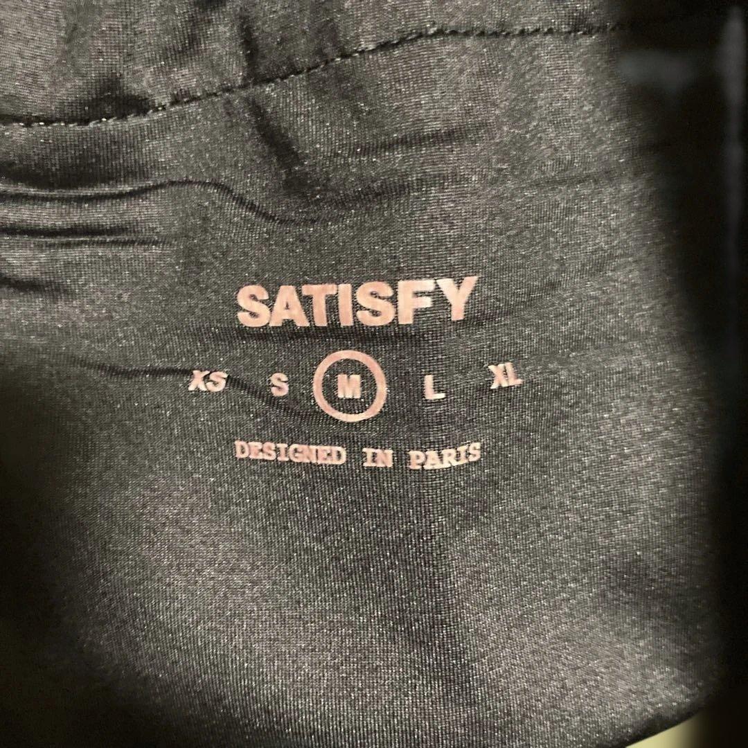 Satisfy / ピースシェル ランニングショーツ オリーブ Mサイズ