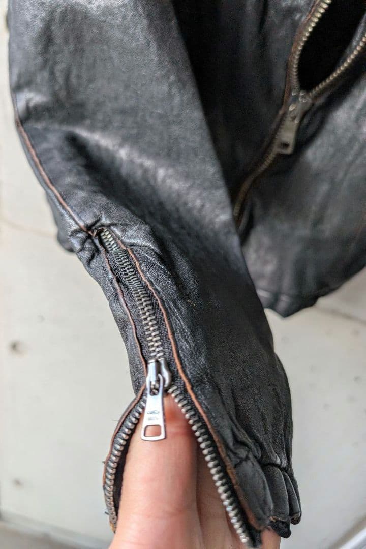 限定特価！Giorgio Brato 未使用 レザーライダースジャケット 42