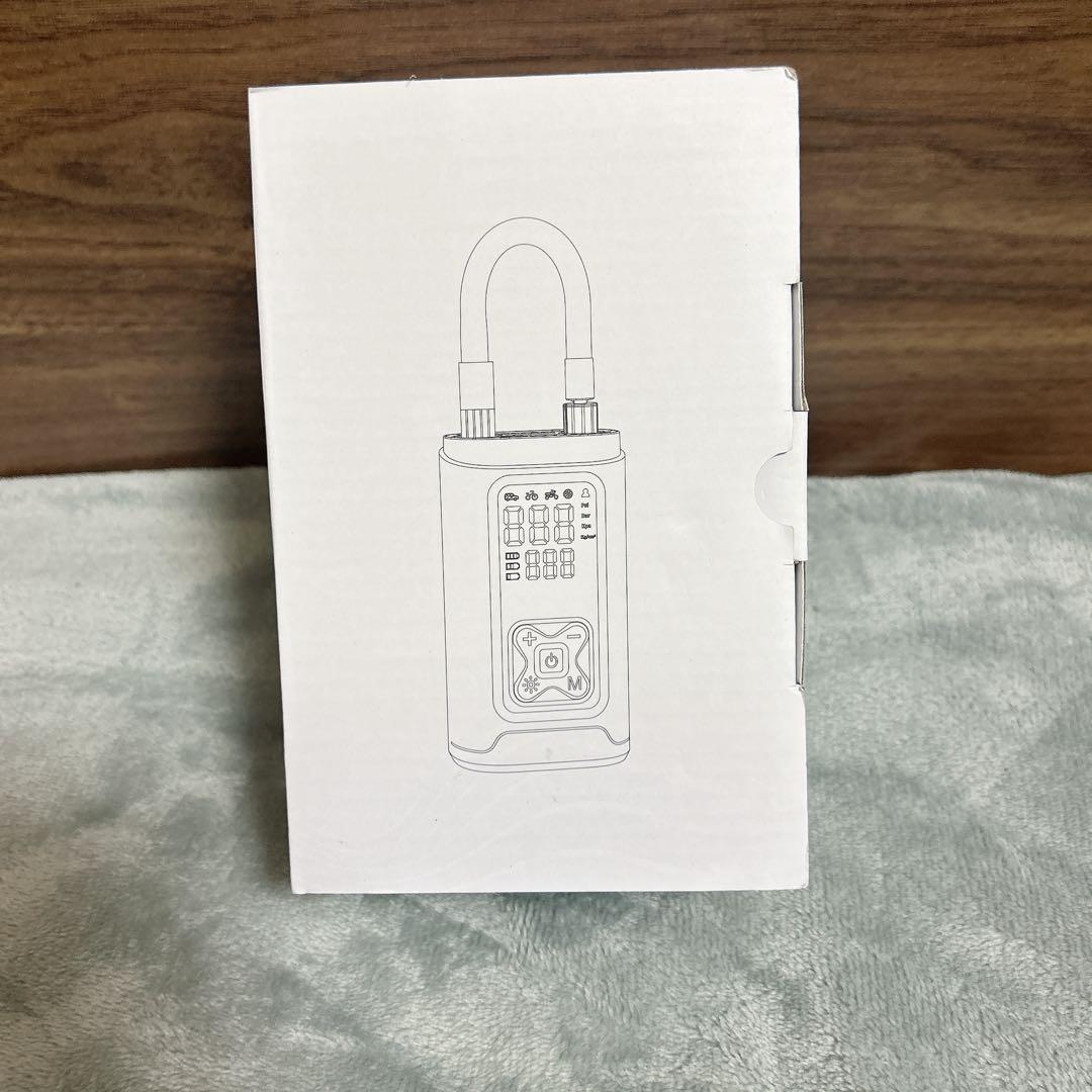 Philoent 自転車 空気入れ 電動空気入れ 超小型 車 エアポンプ 自動