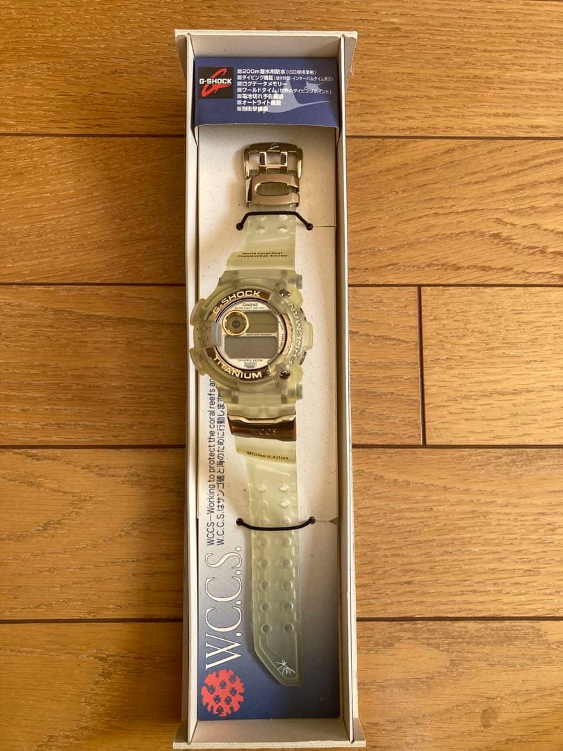 CASIO G-SHOCK FROGMAN DW-9901WC チタン製　マンタ