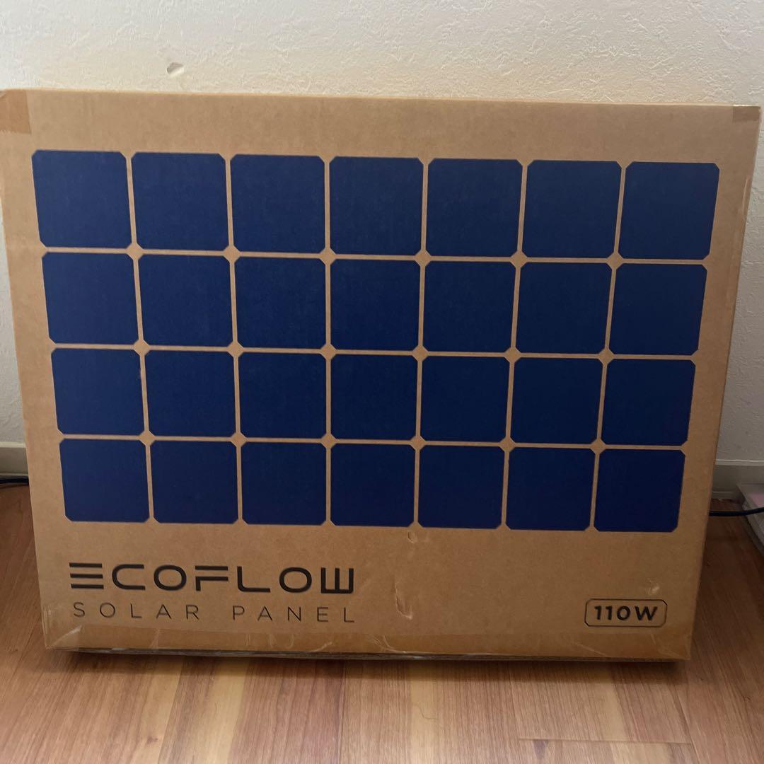 EcoFlow 110W ソーラーパネル