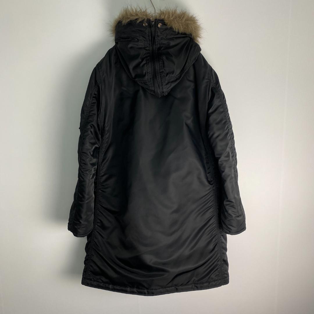 ヒステリックグラマー　モッズコート　プリマロフトエアフォース　ブラック　M