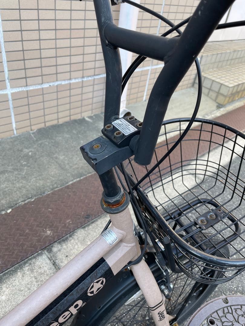 「大阪市内で引取」Jeep JE-206MX（20インチ ミニベロ／6段変速）