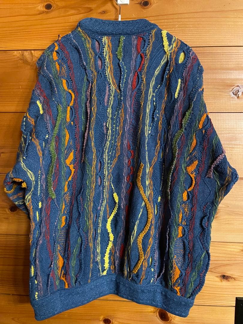 COOGI 3d knit クージー3Dニット　マルチカラー　Sサイズ