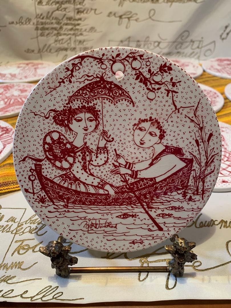 ビヨンヴィンブラッド　マンスリープレート・赤色のコンプリート12ヶ月全部！