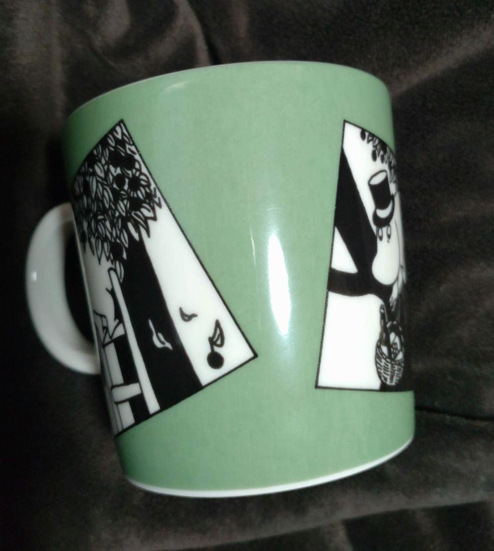 〘激レア〙美品・ムーミンマググリーン
