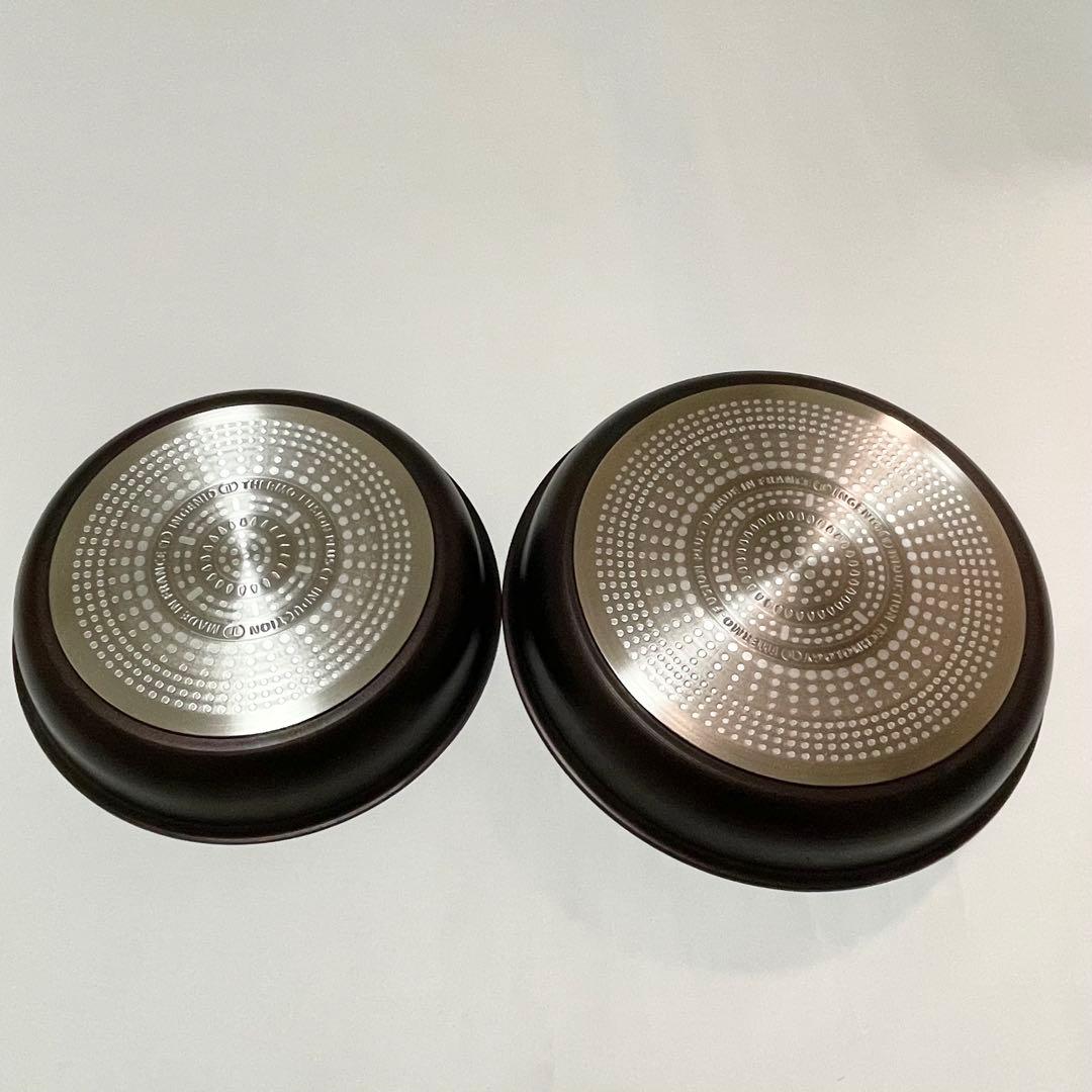 【未使用】ティファール L38590 IH対応 22/26cm＋専用取っ手2本