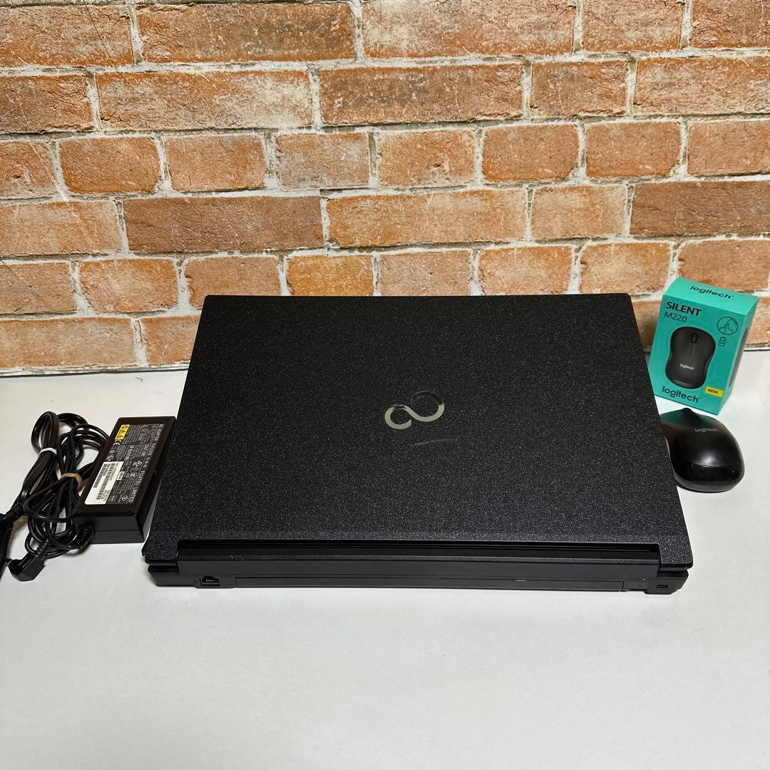 富士通ノート PC 高速起動SSD Corei7 Windows11オフィス付き