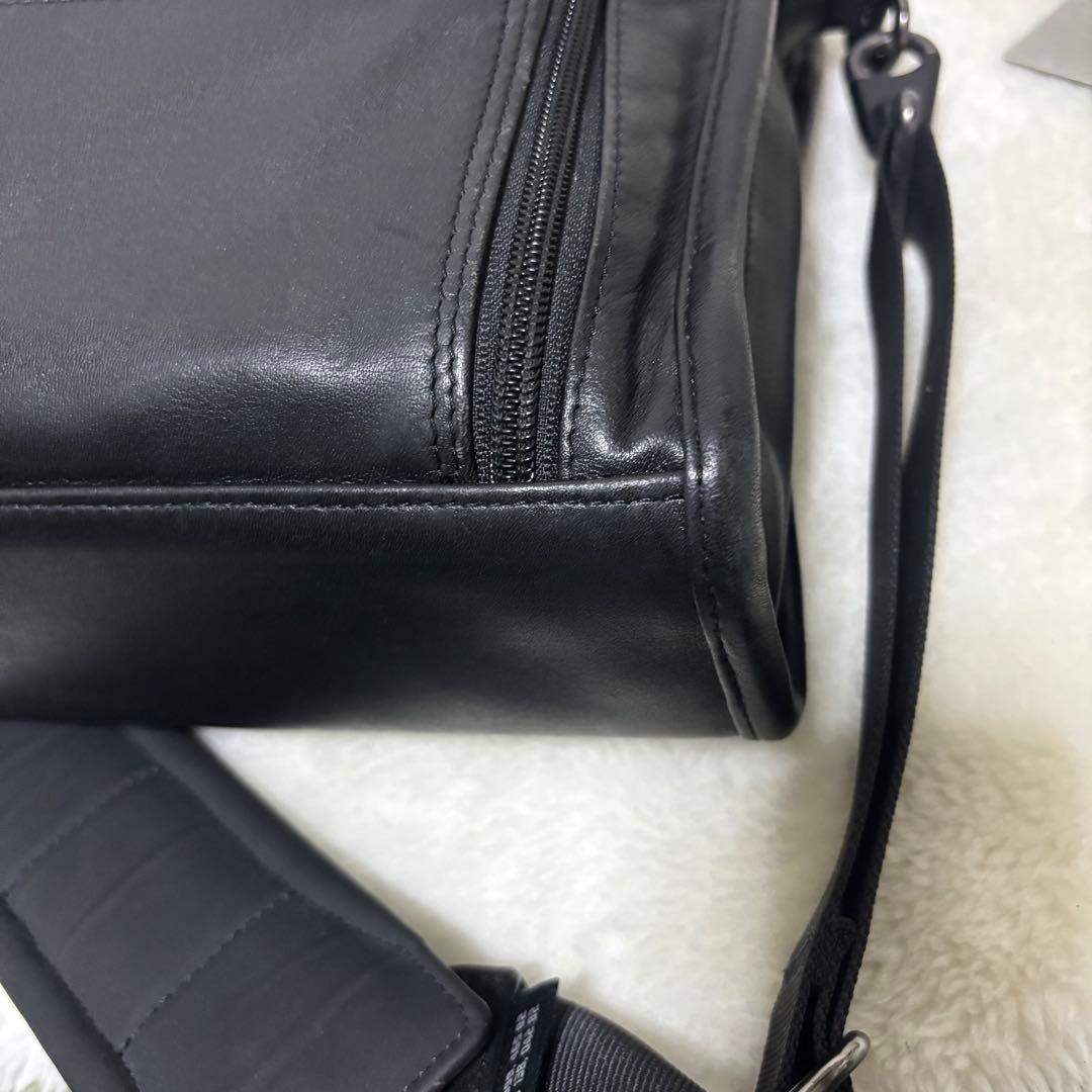 希少 TUMI 963110D4 オールレザー ビジネスバッグ 2way 黒