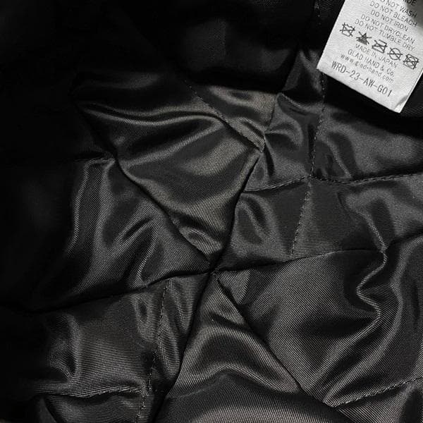 希少美品 WEIRDO デッキキャップ ネイビーL ステンシル イヤーマフ 防寒