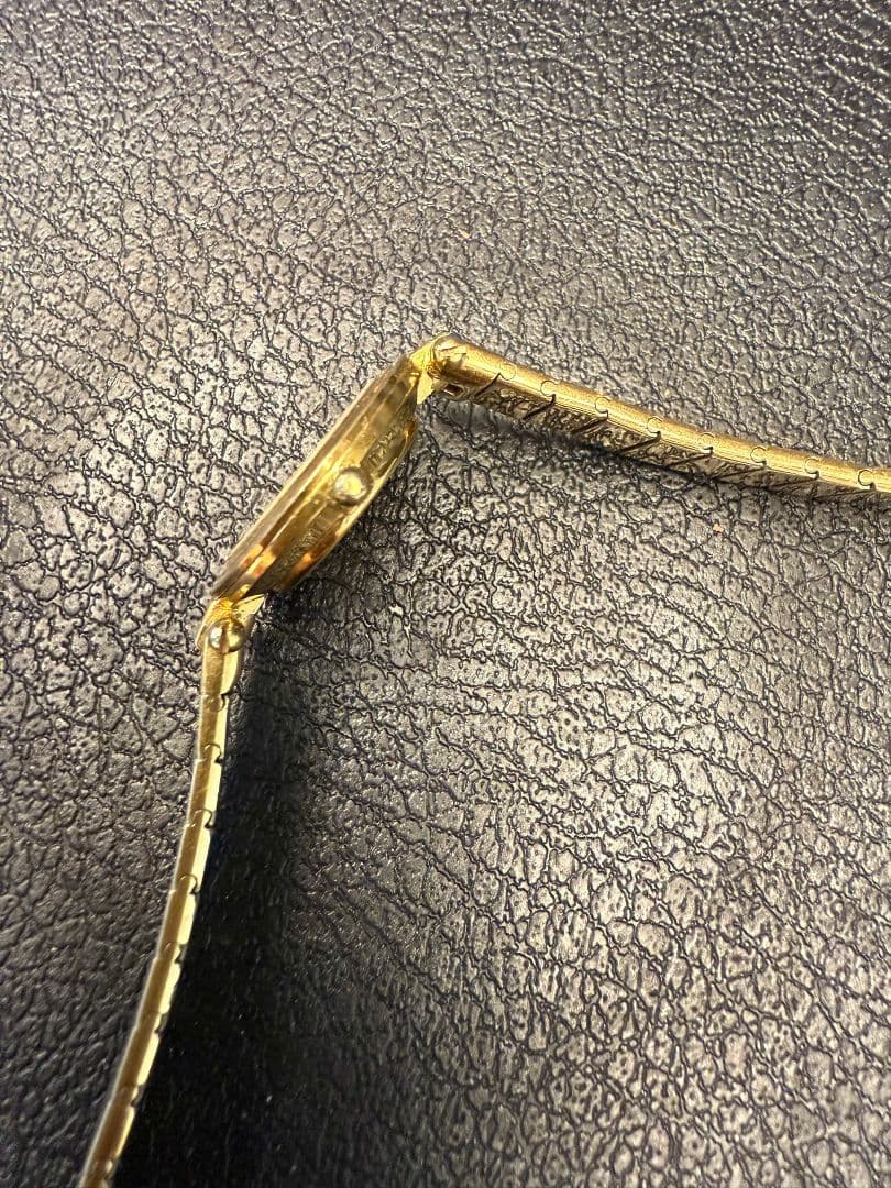 【TM020】【美品】クリスチャンディオールDior 時計 レディース　ゴールド