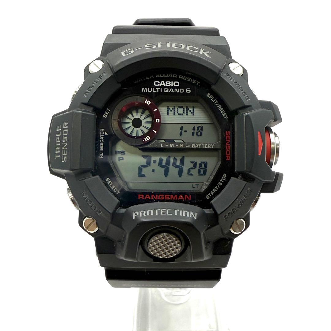 【美品】　CASIO G-SHOCK GW-9400-1JF レンジマン