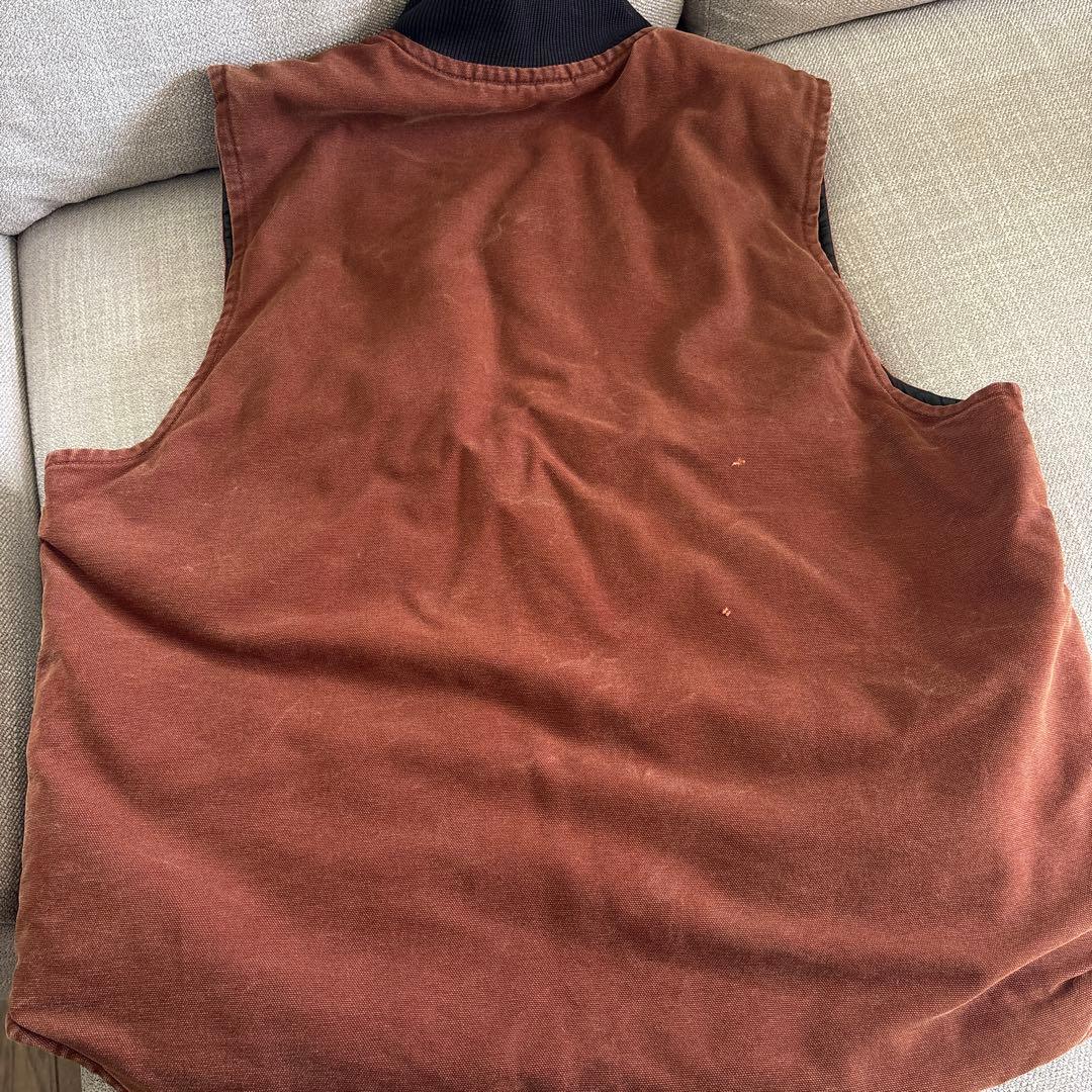 k*ス様 USA製！ Carhartt ブラウン ベスト L