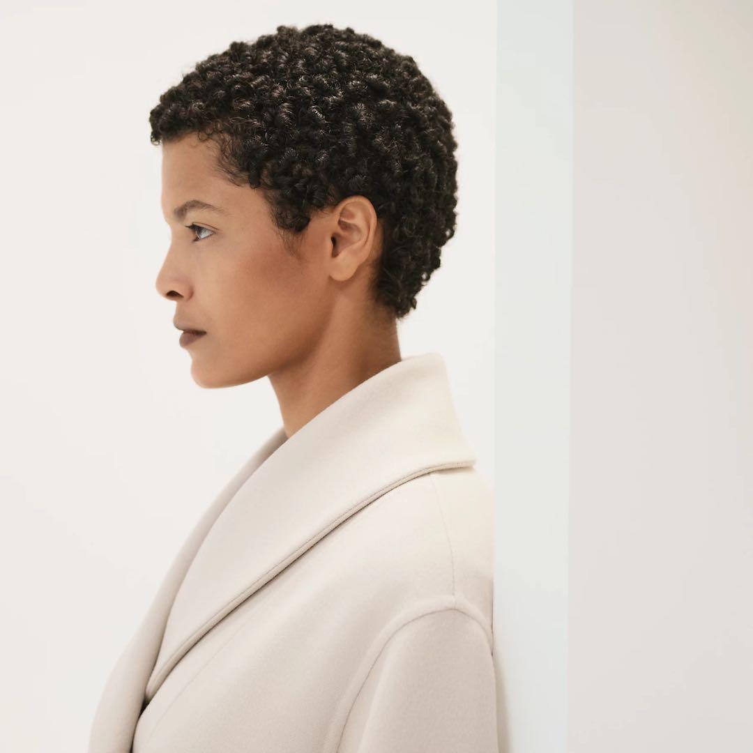 ダ*@様 HERMES 2025SS 《シェーヌ・ダンクル》 ピーコート 34