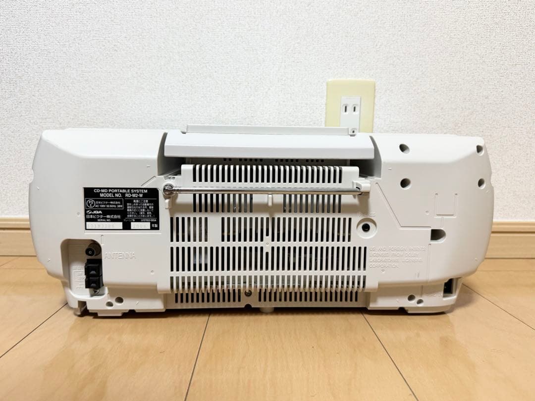 Victor RD-M2-W CD MDラジカセ 動作確認済み