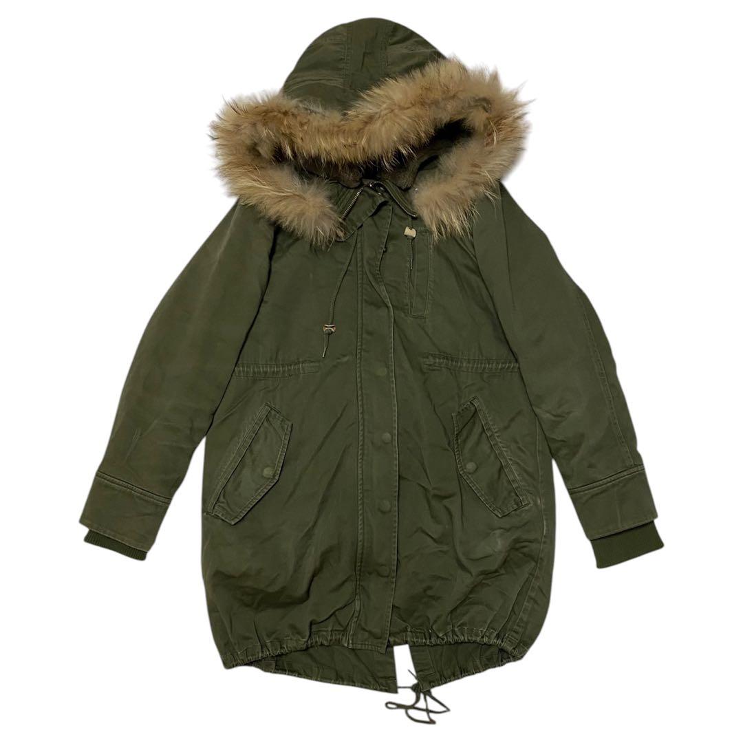 Y2K モッズコート ファー 平成ギャル archive ミリタリー お兄系