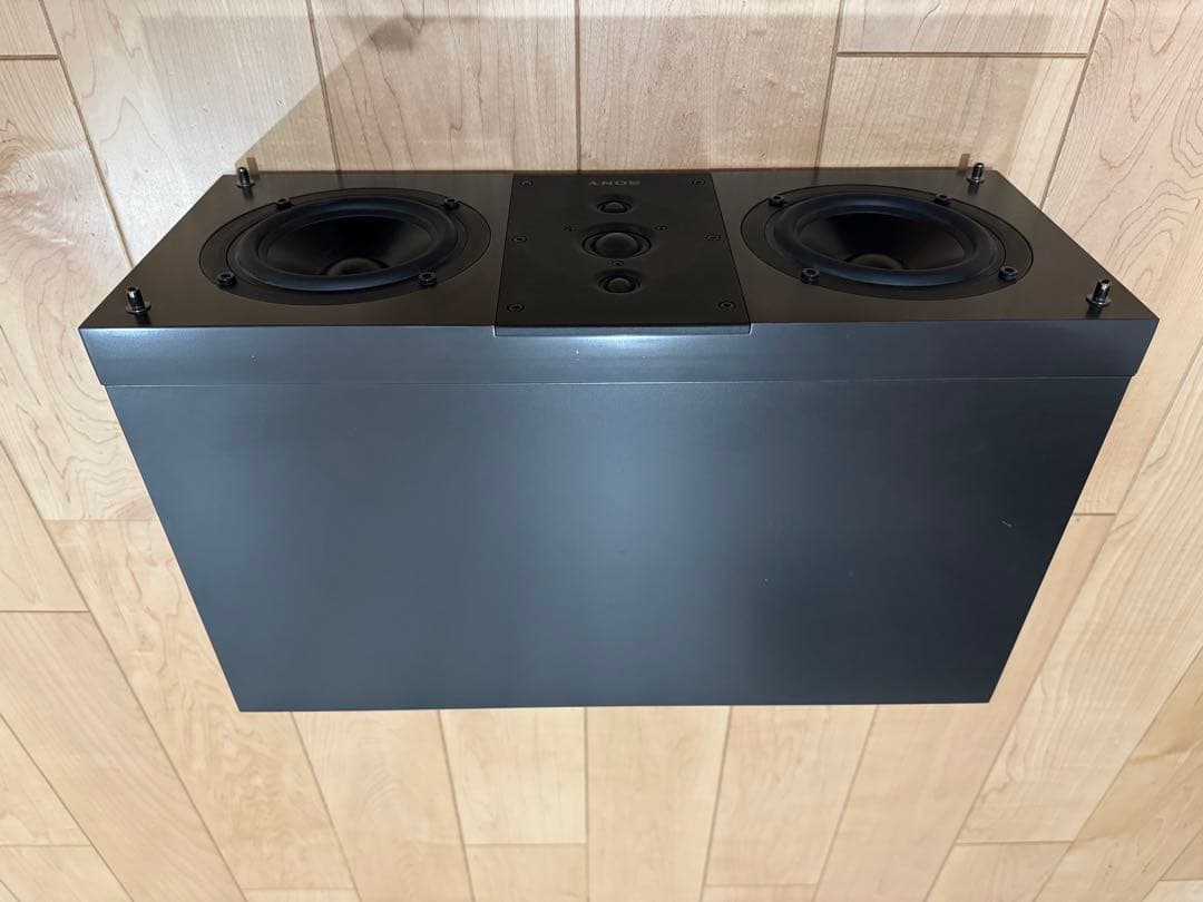 SONY センタースピーカー 2ウェイ ブラック