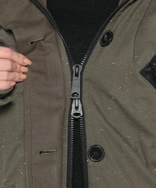 新品タグ付＊定価１４万円 とにかく暖かい♪デンハム モッズパーカー付コート