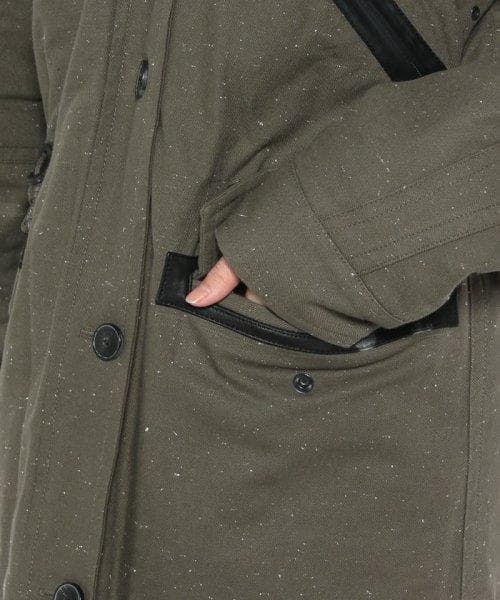 新品タグ付＊定価１４万円 とにかく暖かい♪デンハム モッズパーカー付コート