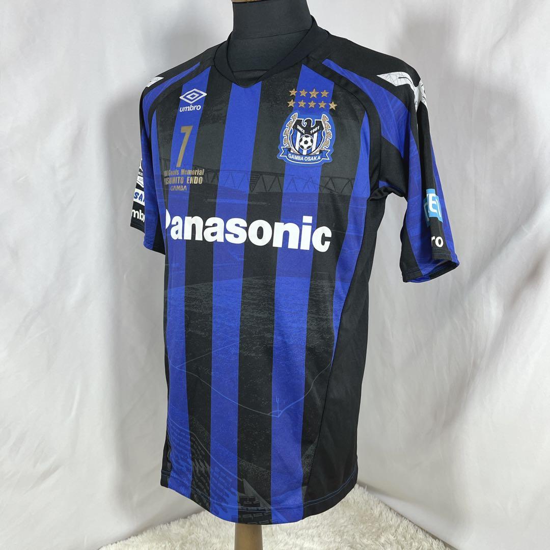 美品　ガンバ大阪　遠藤保仁選手　100ゴール　ユニフォーム
